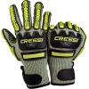 imageCressi Puncture Resistant Diving Gloves  Bumps Protection  Palm Protection Against Stings and Cuts  Ideal for Spearfishing Lobstering HEX Designed in ItalyLime