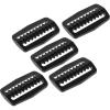imageCressi Hard Plastic Dive Weight Belt Keepers  Black  Pack of 5  Designed in Italy