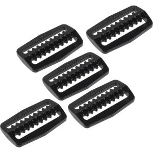 imageCressi Hard Plastic Dive Weight Belt Keepers  Black  Pack of 5  Designed in Italy