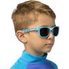 imageCressi Kids Cool Sporty Sunglasses AntiUV Polarized Lenses for 6 years old and up  KiddoLight Blue