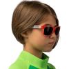 imageCressi Kids Cool Sporty Sunglasses AntiUV Polarized Lenses for 6 years old and up  KiddoRedWhite