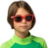 imageCressi Kids Cool Sporty Sunglasses AntiUV Polarized Lenses for 6 years old and up  KiddoRedWhite