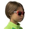 imageCressi Kids Cool Sporty Sunglasses AntiUV Polarized Lenses for 6 years old and up  KiddoRedWhite