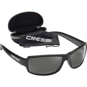 imageCRESSI Ninja Floating  Adult Sport Buoyant Sunglasses Polarized Lenses Protective Case  Best for Water Sports Beach and Outdoor Activities