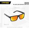 imageCressi Bahia Adult Sport Sunglasses Polarized Lenses Protective Case  Best for Boating Sailing Fishing and Running