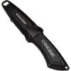 imageCressi Short Blade Knife for Scuba Diving and Spearfishing with QuickRelease Sheath ampamp Hose Holder  Lima designed in ItalyBlack