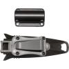 imageCressi Short Blade Knife for Scuba Diving and Spearfishing with QuickRelease Sheath ampamp Hose Holder  Lima designed in ItalyBlack