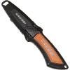 imageCressi Short Blade Knife for Scuba Diving and Spearfishing with QuickRelease Sheath ampamp Hose Holder  Lima designed in ItalyBlackOrange