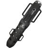 imageCressi Multipurpose Stainless Steel Divers Knife  RustResistant Stainless Steel Blade  QuickRelease Sheath Lizard Designed in ItalyBlack