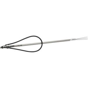 imageCressi POLE SPEAR Travel Fiberglass Spearfishing Pole Spear with 3 Barbless Prongs Paralyzer Tip  Cressi Quality since 1946FG101 Pole Spear