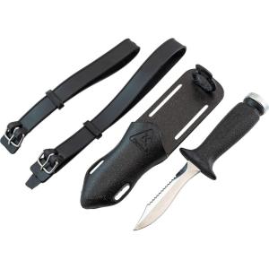 imageCressi Stainless Steel Compact Knife for Use During Scuba Diving  Killer Designed in Italy