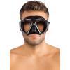 imageCressi Adult Dive Mask with Inclined Lens for Scuba Diving  Optical Lenses Available  Big Eyes  Made in ItalyBlackBlue
