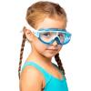 imageCressi Wide View Swim Mask for Kids Aged 2 3 4 5 6 7 Years Old  Baloo Made in ItalyBlueWhite