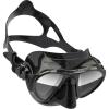 Black/Black  Silver Mirrored Lens