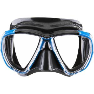 imageCressi Adult Dive Mask with Inclined Lens for Scuba Diving  Optical Lenses Available  Big Eyes  Made in ItalyBlackBlue