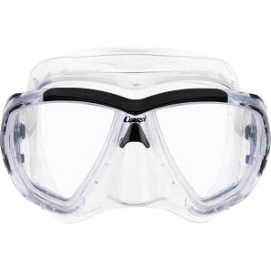 imageCressi Adult Dive Mask with Inclined Lens for Scuba Diving  Optical Lenses Available  Big Eyes  Made in ItalyClearClear