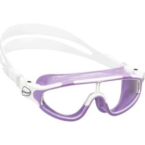 imageCressi Wide View Swim Mask for Kids Aged 2 3 4 5 6 7 Years Old  Baloo Made in ItalyLilacWhite