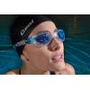 imageCressi Adult Swimming Goggles with Curved Lenses for Wide Vision  Right made in ItalyClearClear  Blue Lens