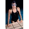 imageCressi Adult Swimming Goggles with Curved Lenses for Wide Vision  Right made in ItalyClearClear  Blue Lens