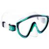 imageCressi Kids Snorkeling Set Short Adjustable Fins Silicone Mask and Dry Snorkel Tinetto Rocks Dry Set Designed in ItalyAqua GreenBlue
