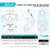 imageCressi Kids Snorkeling Set Short Adjustable Fins Silicone Mask and Dry Snorkel Tinetto Rocks Dry Set Designed in ItalyNavyIce Cyan