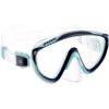 imageCressi Kids Snorkeling Set Short Adjustable Fins Silicone Mask and Dry Snorkel Tinetto Rocks Dry Set Designed in ItalyNavyIce Cyan