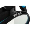 imageLimited Edition HiroQuest Adult Mask ampamp Snorkel Set  Cressi x Steve AokiBlackTurquoise  Spectra lens
