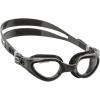 imageCressi Adult Swimming Goggles with Curved Lenses for Wide Vision  Right made in ItalyBlackBlack  Clear Lens