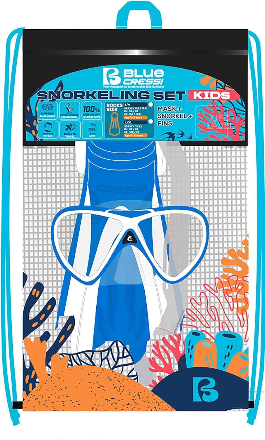 imageCRESSI Seashell Seakers SetBlueAqua Green