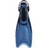 imageCRESSI CA112029 Snorkeling Swim Open Heel Fins Kid Size Palau Kid Can Be Worn with Barefoot for Travel Blade Over Foot Pockets BlueAzure 2932 18  20 cm