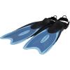 imageCRESSI CA112029 Snorkeling Swim Open Heel Fins Kid Size Palau Kid Can Be Worn with Barefoot for Travel Blade Over Foot Pockets BlueAzure 2932 18  20 cm