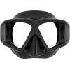imageCressi 4Lens Panoramic Mask for Scuba Diving and Snorkeling  Comfortable and WideView  Horizon  Designed in Italy by CressiBlackBlack