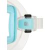 imageCressi 4Lens Panoramic Mask for Scuba Diving and Snorkeling  Comfortable and WideView  Horizon  Designed in Italy by CressiClearIce Cyan