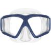 imageCressi 4Lens Panoramic Mask for Scuba Diving and Snorkeling  Comfortable and WideView  Horizon  Designed in Italy by CressiClearNavy