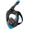 imageCressi Adult Snorkeling Full Face Mask  Wide Clear View AntiFog System  Easy Breathing Safety First  Bali Designed in ItalyBlackBlue