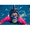imageCressi Adult Snorkeling Full Face Mask  Wide Clear View AntiFog System  Easy Breathing Safety First  Bali Designed in ItalyBlackGrey