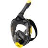 imageCressi Adult Snorkeling Full Face Mask  Wide Clear View AntiFog System  Easy Breathing Safety First  Bali Designed in ItalyBlackYellow