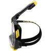 imageCressi Adult Snorkeling Full Face Mask  Wide Clear View AntiFog System  Easy Breathing Safety First  Bali Designed in ItalyBlackYellow
