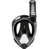 imageCressi Adult Snorkeling Full Face Mask  Wide Clear View AntiFog System Easy Breathing  Baron Designed in ItalyBlackBlack