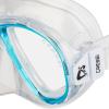 imageCressi Junior Boys and Girls Snorkeling Silicone Mask  Perla Jr  Made in ItalyClearClearAquamarine