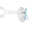 imageCressi Junior Boys and Girls Snorkeling Silicone Mask  Perla Jr  Made in ItalyClearClearAquamarine