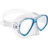 imageCressi Junior Boys and Girls Snorkeling Silicone Mask  Perla Jr  Made in ItalyClearClearBlue