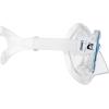 imageCressi Junior Boys and Girls Snorkeling Silicone Mask  Perla Jr  Made in ItalyClearClearBlue
