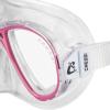 imageCressi Junior Boys and Girls Snorkeling Silicone Mask  Perla Jr  Made in ItalyClearClearPink