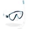 imageCressi Junior Mask ampamp Snorkel Kit Lightweight and Comfortable  Tinetto ampamp Mini Island Designed in Italy by CressiClearCyanNavy