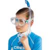 imageCressi Kids Marea VIP Jr Italian Made Snorkel Set  TransparentYellow