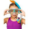 imageCressi Kids Snorkeling Kit Mask ampamp Snorkel for Children aged from 3 to 8 years old  Rocks Combo designed in ItalyBlueOrange