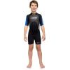 imageCressi Shorty Junior Wetsuit for Snorkeling Surfing Paddleboarding  for Kids age 2 to 13 Years Old  Made of DoubleLined 3mm Neoprene Ideal for Medium Cold Water  Med X Junior designed in ItalyBlackBlue