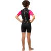 imageCressi Shorty Junior Wetsuit for Snorkeling Surfing Paddleboarding  for Kids age 2 to 13 Years Old  Made of DoubleLined 3mm Neoprene Ideal for Medium Cold Water  Med X Junior designed in ItalyBlackPink