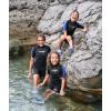 imageCressi Shorty Junior Wetsuit for Snorkeling Surfing Paddleboarding  for Kids age 2 to 13 Years Old  Made of DoubleLined 3mm Neoprene Ideal for Medium Cold Water  Med X Junior designed in ItalyBlackPink